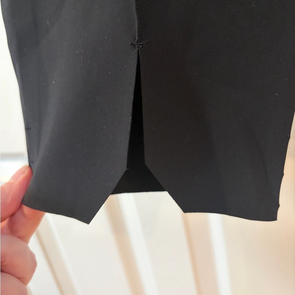 Epoque Evolution Black Jet Set Split Hem Pants Si… - image 2